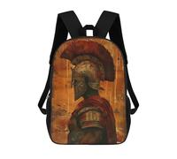 sinyumoney Roman Centurions Resolve Backpack School Daypacks Business Backpack Water Resistant Bookbag for Teenage Girls Boys Women Men 17inch