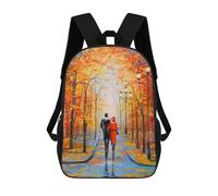 sinyumoney Romance School Bags Water Resistant Travel Backpack Computer Bag for Campus Outdoor Travel Sports 17inch
