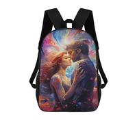 sinyumoney Romantic Fantasy Artwork -1 Children's Backpacks School Backpack 3D Printed for Kids Travel Rucksacks Book Bags Kids 17inch School Bag