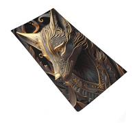 sinyumoney Royal Golden Fox Basics Towel Set Soft Big Microfiber Towel Perfect The Home 35x73cm