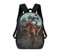 sinyumoney Sabertooth Tiger Daypack Casual Backpacks School Bag For Girls Boys High College Teenagers Rucksack Men Women Travel Laptop Rucksack College Bookbag 17inch