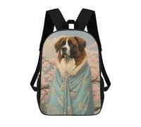 sinyumoney Saint Bernard Geisha School Bags School Secondary High School College Backpack Travel for Boys/Girls/Teenagers 17inch
