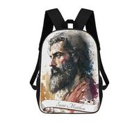 sinyumoney Saint Matthew The Apostle School Backpack Daypacks Business Backpack Water Resistant Bookbag for Campus Outdoor Travel Sports 17inch