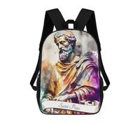 sinyumoney Saint Peter The Apostle Backpack School Bag Rucksack Casual Daypacks School Work Travel Bag for Girl, Teen Girls 17inch