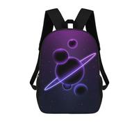 sinyumoney Saturn Planet Backpack School Bag Travel College Rucksack Backpacks for Camping Outdoor Adventures And Daily Travel 17inch