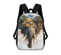 sinyumoney Savannah Sentinel School Backpack Daypacks Business Backpack Water Resistant Bookbag for Men/Women 17inch