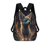 sinyumoney School Student Backpack Chihuahua Dog Fiction Children's School Backpack 3D Printed Fashion Travel Rucksacks Boy School Bag 17inch