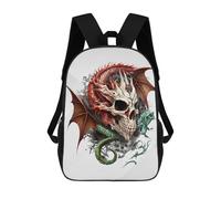 sinyumoney School Student Backpack Curse Of The Dragon Children's School Backpack 3D Printed Fashion Travel Rucksacks Boy School Bag 17inch