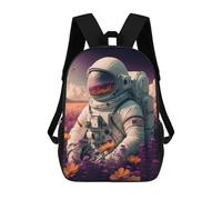 sinyumoney School Student Backpack Starlight Serenade Children's School Backpack 3D Printed Fashion Travel Rucksacks Boy School Bag 17inch