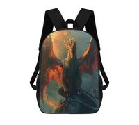 sinyumoney Scourge of The Heavens Rucksack Water Resistant School Bag Business Backpack for Men, Women & Teenage Boys 17inch