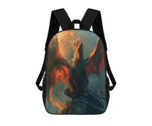 sinyumoney Scourge of The Heavens Rucksack Water Resistant School Bag Business Backpack for Men, Women & Teenage Boys 17inch