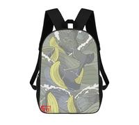 sinyumoney Sea Whale Backpack School Bag High Secondary School Bags Casual Backpack for Campus Outdoor Travel Sports 17inch