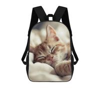 sinyumoney Serene Slumber Backpacks Children's Backpacks School Bag 3D Printed Children's School Backpack Fashion Travel Backpacks for Kids Elementary Middle School 17inch