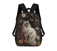 sinyumoney Siamese School Backpack Business Laptop Rucksack Bag Unisex Casual Daypack for Boys/Girls/Teenagers 17inch