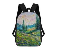 sinyumoney Silence of The Hills Rucksack Computer Rucksack for School/Work/Travel for Camping Outdoor Adventures And Daily Travel 17inch