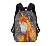 sinyumoney Sly Fox School Bags Secondary Causal Travel High School Bags for School/Work/Travel 17inch