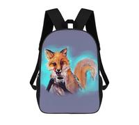 sinyumoney Sneaky Fox Backpack School Bag Water Resistant Travel Backpack Computer Bag for Teenage Girls Boys Women Men 17inch