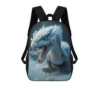 sinyumoney Snow Dragon in Winter Wonderland Rucksack Lightweight Airport College Students Back Pack for Girls Boys Teenage 17inch
