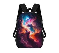 sinyumoney Sounds of Space School Backpack Large Water Resistant Laptop Backpack for Men, Women & Teenage Boys 17inch
