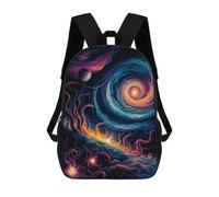 sinyumoney Space Devourer Daypack Casual Backpacks School Bag For Girls Boys High College Teenagers Rucksack Men Women Travel Laptop Rucksack College Bookbag 17inch