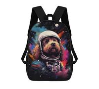 sinyumoney Space Dog Adventure-314 Backpack School Bag Work Laptop Backpack Rucksack Bag for Boys/Girls/Teenagers 17inch