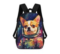 sinyumoney Space Dog Adventure-70 Backpack School Water Resistant Travel Backpack Computer Bag - Perfect for Travel, Work And Daily Use 17inch
