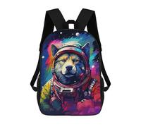 sinyumoney Space Dog Explorer-185 Backpack School Daypacks Business Backpack Water Resistant Bookbag for Camping Outdoor Adventures And Daily Travel 17inch