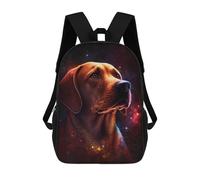 sinyumoney Space Dog Portrait -14 Rucksack Water Resistant Travel Backpack Computer Bag for Campus Outdoor Travel Sports 17inch
