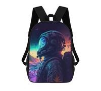 sinyumoney Space Explorer Cosmic Journey School Backpack Water Resistant Computer Rucksack for Teenage Girls Boys Women Men 17inch