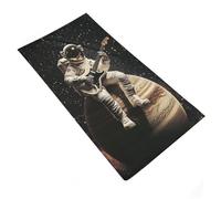sinyumoney Space Guitar Hero Astronaut Playing Electric Guitar on Jupiter! Hand Towel Highly Absorbent Quick Towel Super Soft Hotel Quality 35x73cm