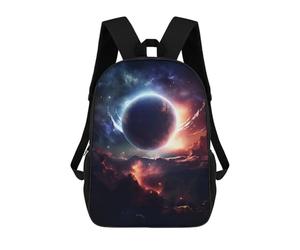sinyumoney Space Is Wild Rucksack Daypacks Business Backpack Water Resistant Bookbag for Men/Women 17inch
