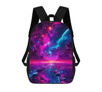 sinyumoney Space Mirror Backpack 3D Printed School Bag For Boys High Capacity Travel Backpacks Book Bags Boys School Bag Mochila 17inch
