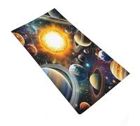 sinyumoney Space Planets Universe Art Towels Large Ultra Soft Highly Towel Super Soft Hotel Quality 35x73cm