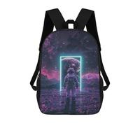 sinyumoney Space Portal Door Backpack School Bag Backpack For Girls Boys Backpacks Large Capacity Kids Backpack Lightweight School Bags For Kids Students 17inch