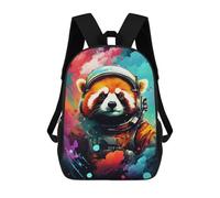 sinyumoney Space Red Panda Adventure -3 School Backpack Water Resistant Travel Backpack Computer Bag for Men, Women & Teenage Boys 17inch
