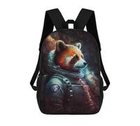 sinyumoney Space Red Panda Explorer -1 Backpack School Work Business College School for Men, Women & Teenage Boys 17inch