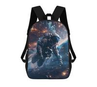 sinyumoney Space Scuba Diver School Backpack 3D Printed Children's 17inch Backpacks Bag Bookbag for Kids Boy Girl Book Bags Kids School Bag Travel Rucksacks