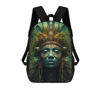 sinyumoney Spirit of Ayahuasca School Backpack 3D Printed School Bags Boys Girls Laptop Backpack for Kids/Students/Adults 17inch