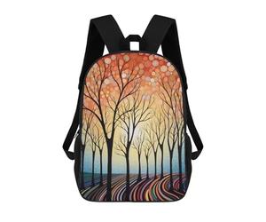 sinyumoney Spiritual Trees Backpack School Large Water Resistant Laptop Backpack for Teenage Girls Boys Women Men 17inch