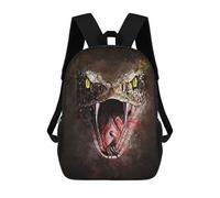 sinyumoney Splatter Cobra Kids Backpack Girls 3D School Bags Children's 17 Inch Rucksack Toddler Schoolbag,Casual Daypacks Fashion Bookbag Bag