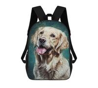sinyumoney Splatter Dog New Children's Backpacks Kids Fun School Bag Boys Backpack Travel Bag Student Schoolbag Book Stationery Bag Chool Bags 17inch