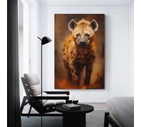 sinyumoney Spotted Hyena Pictures for Hallway for Bedroom Office Bathroom Decor Wall Decoration 24x36inch(60x90cm)