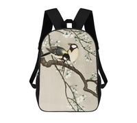 sinyumoney Spring Blossoms And Birds Backpack Schoolbags for Boys Girls Casual Sport Daypack Elementary Primary Large Capacity Bookbags 17inch