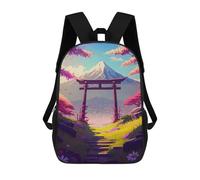 sinyumoney Spring In Japan Backpack School Bag Rucksack Casual Daypacks School Work Travel Bag for Girl, Teen Girls 17inch