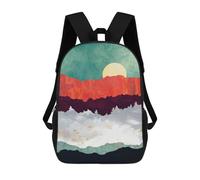 sinyumoney Spring Moon School Backpack Lightweight Schoolbag Dayback Bookbag College for Men, Women & Teenage Boys 17inch