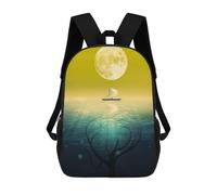 sinyumoney Squid Fisher School Backpack Fashion Stationery Backpack Waterproof Casual Daypacks for Teenage Girls Boys Women Men 17inch