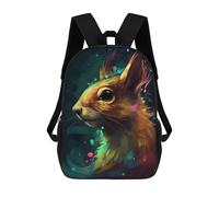 sinyumoney Squirrel Mythical Land School Bags Water Resistant Travel Backpack Computer Bag for Teenage Girls Boys Women Men 17inch
