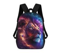 sinyumoney Star Lion Children's Backpacks School Backpack 3D Printed for Kids Travel Rucksacks Book Bags Kids 17inch School Bag