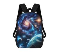 sinyumoney Stardust Symphony School Backpack Schoolbags For Girls Boys Backpack With Pocket Fashion School Bag Kids Backpack 17inch