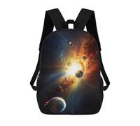 sinyumoney Start of The Solar System School Backpack Water Resistant Travel Backpack Computer Bag for School/Work/Travel 17inch